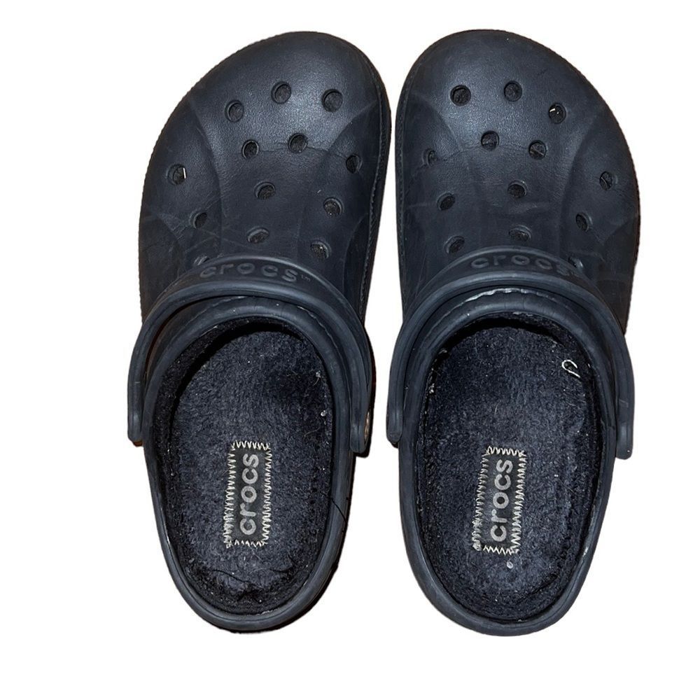 Crocs Black Clogs Mules Men Size 8
